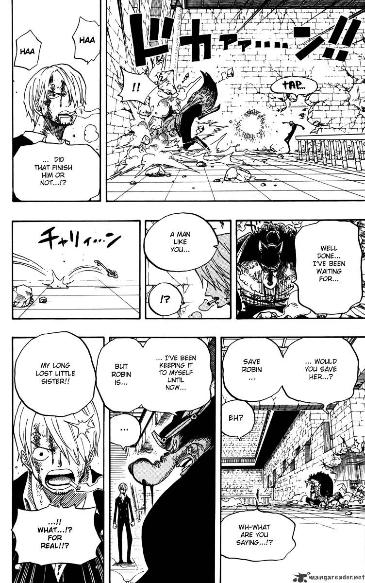 One Piece - Chapter 414 : Sanji Vs Jabura