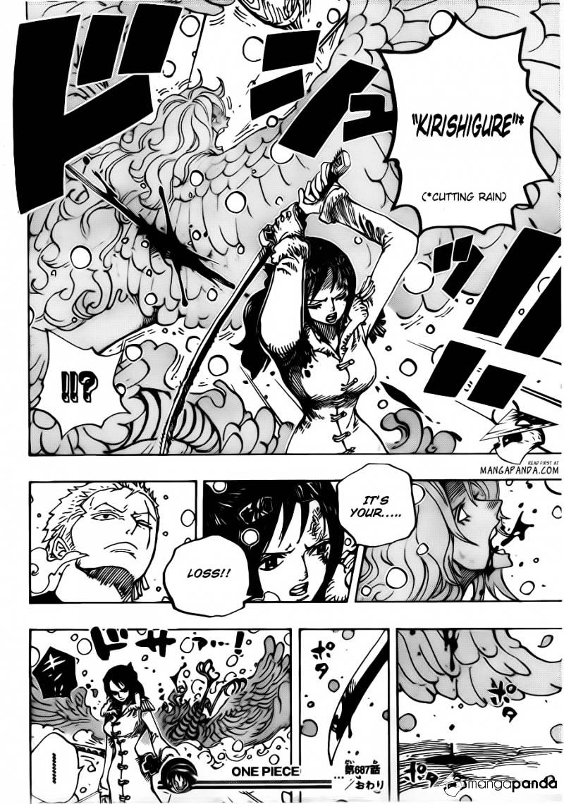 One Piece - Chapter 687 : Wild Animal