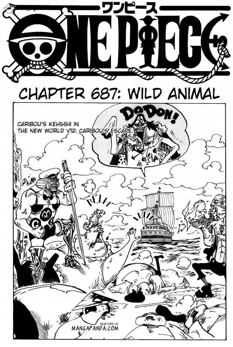 One Piece - Chapter 687 : Wild Animal