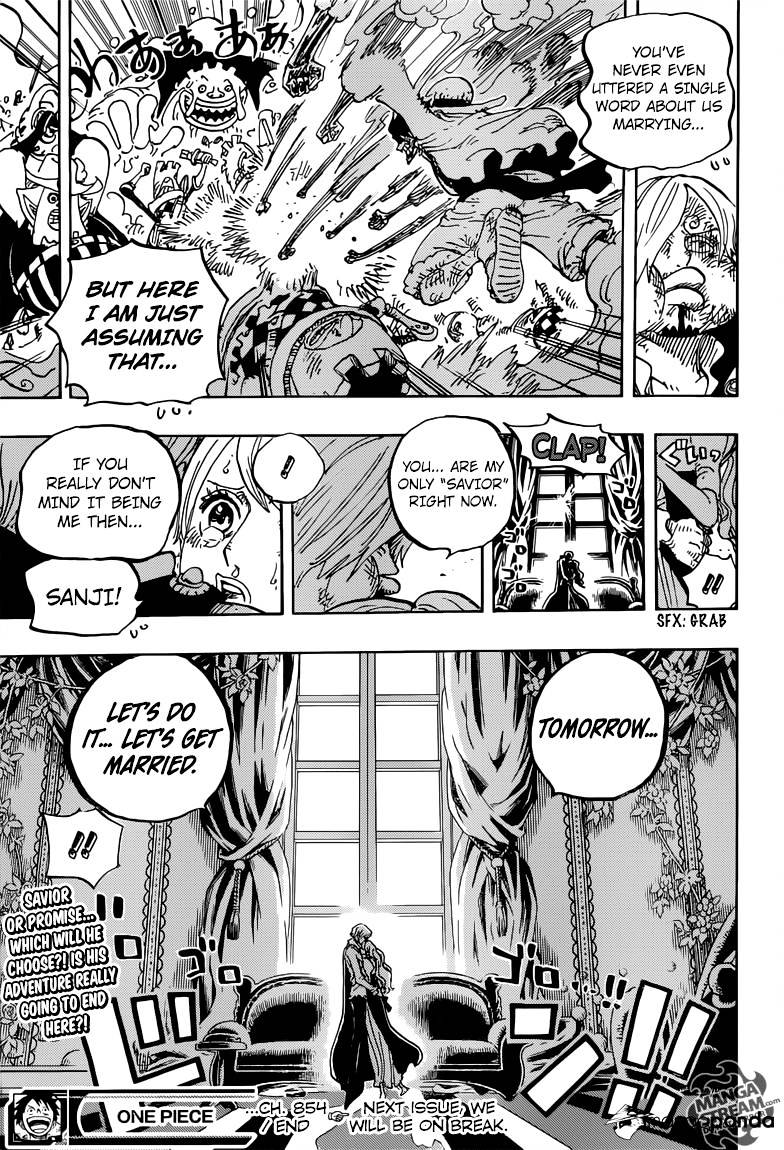 One Piece - Chapter 845 : The Enraged Army