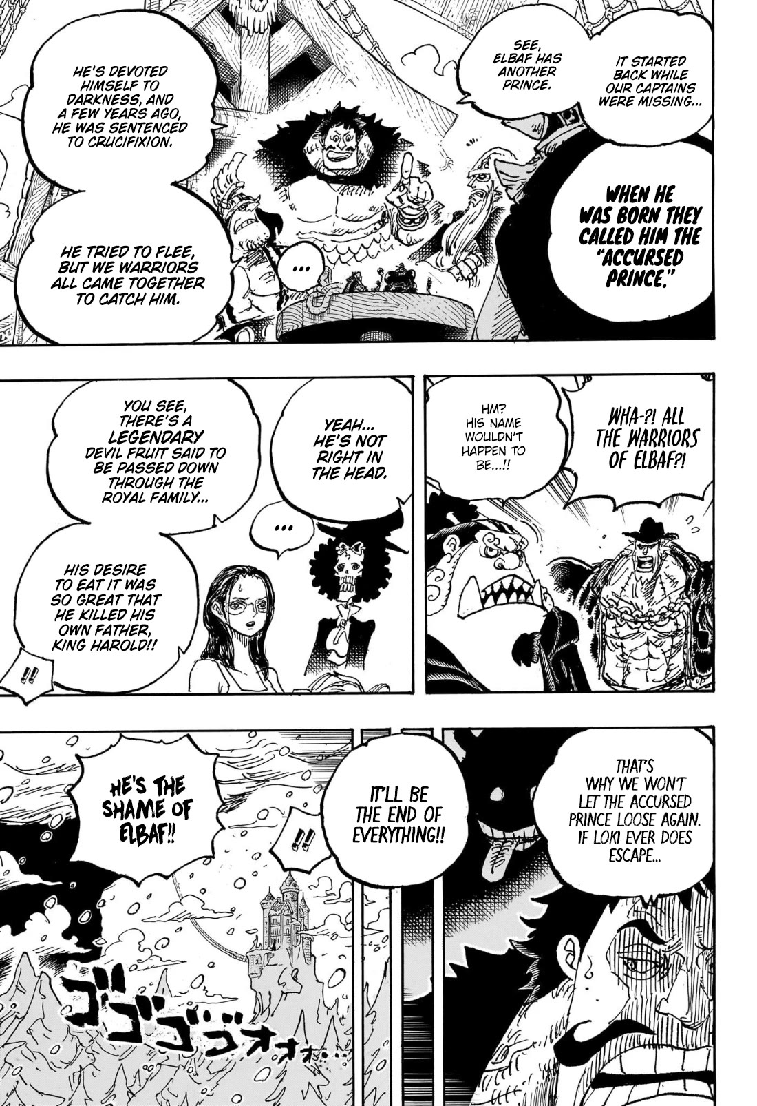 One Piece - Chapter 1130: The Accursed Prince