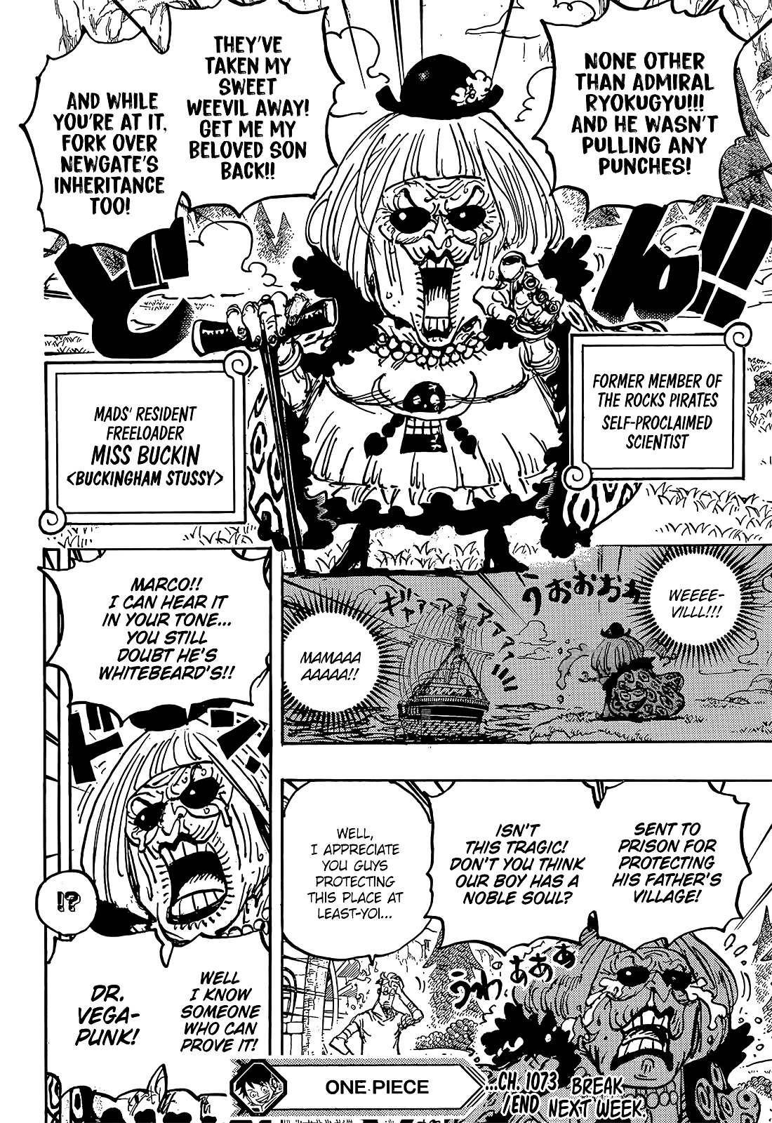 One Piece - Chapter 1073: Miss Buckingham Stussy