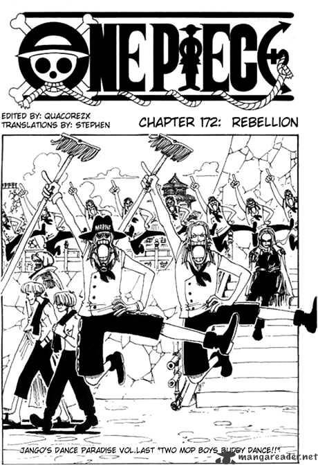 One Piece - Chapter 172 : Rebellion