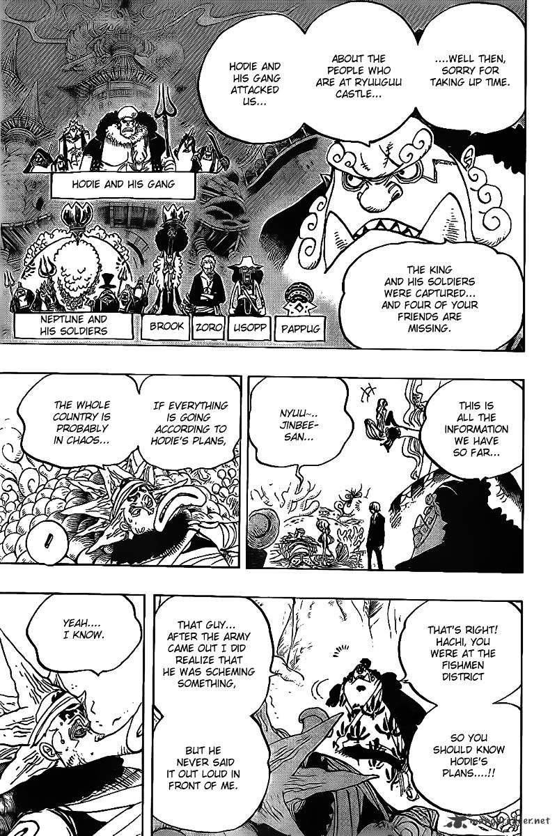 One Piece - Chapter 627 : Obliged