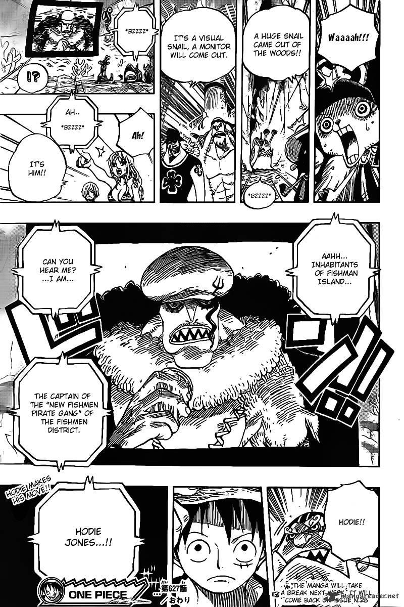 One Piece - Chapter 627 : Obliged