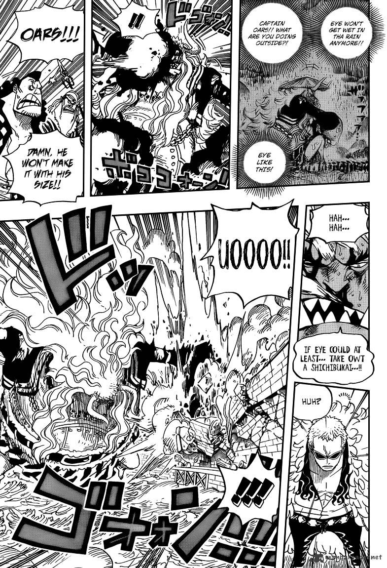 One Piece - Chapter 555 : Oars And His Hat