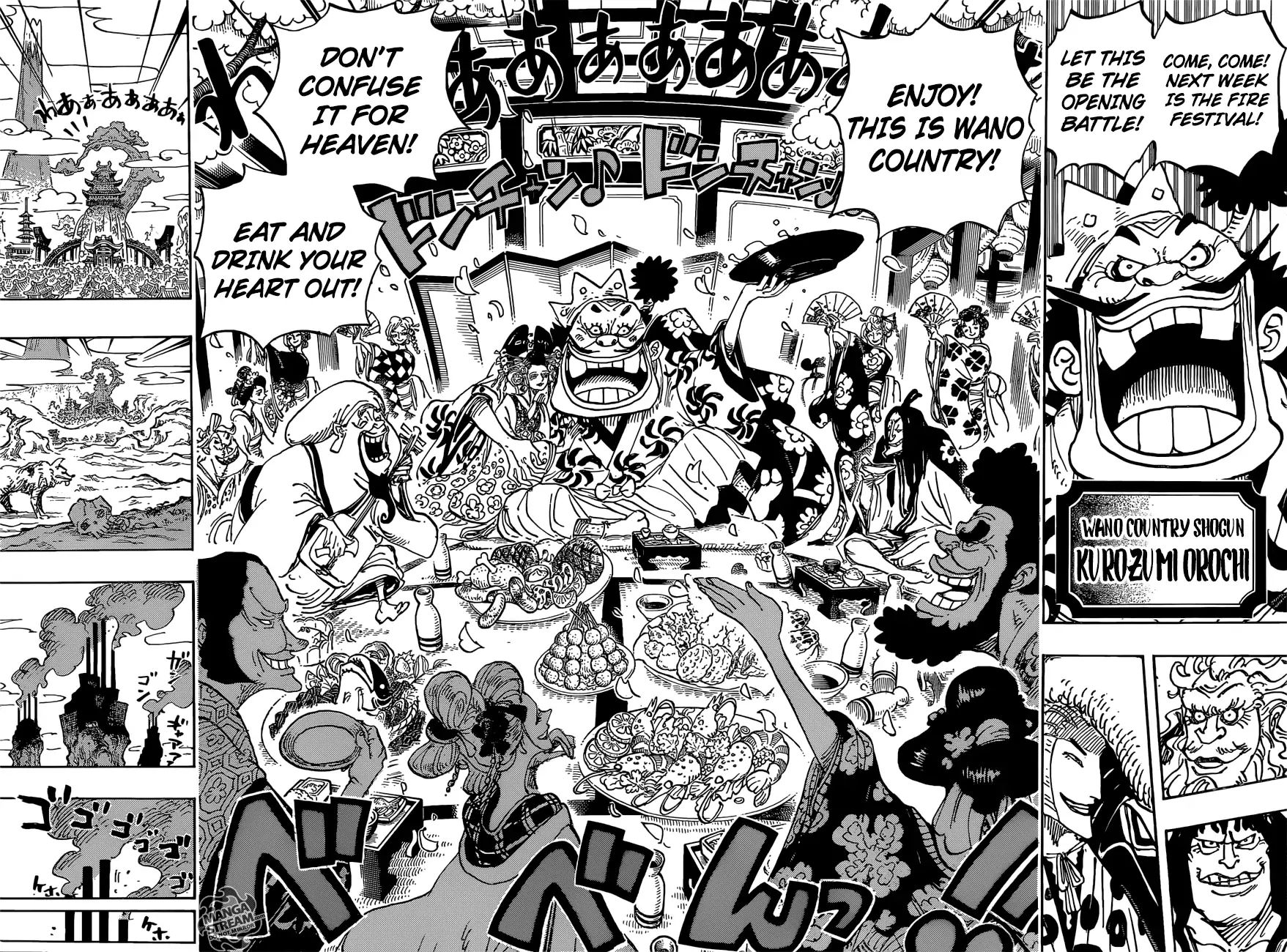 One Piece - Chapter 929: Kurozumi Orochi, Wano Country Shogun