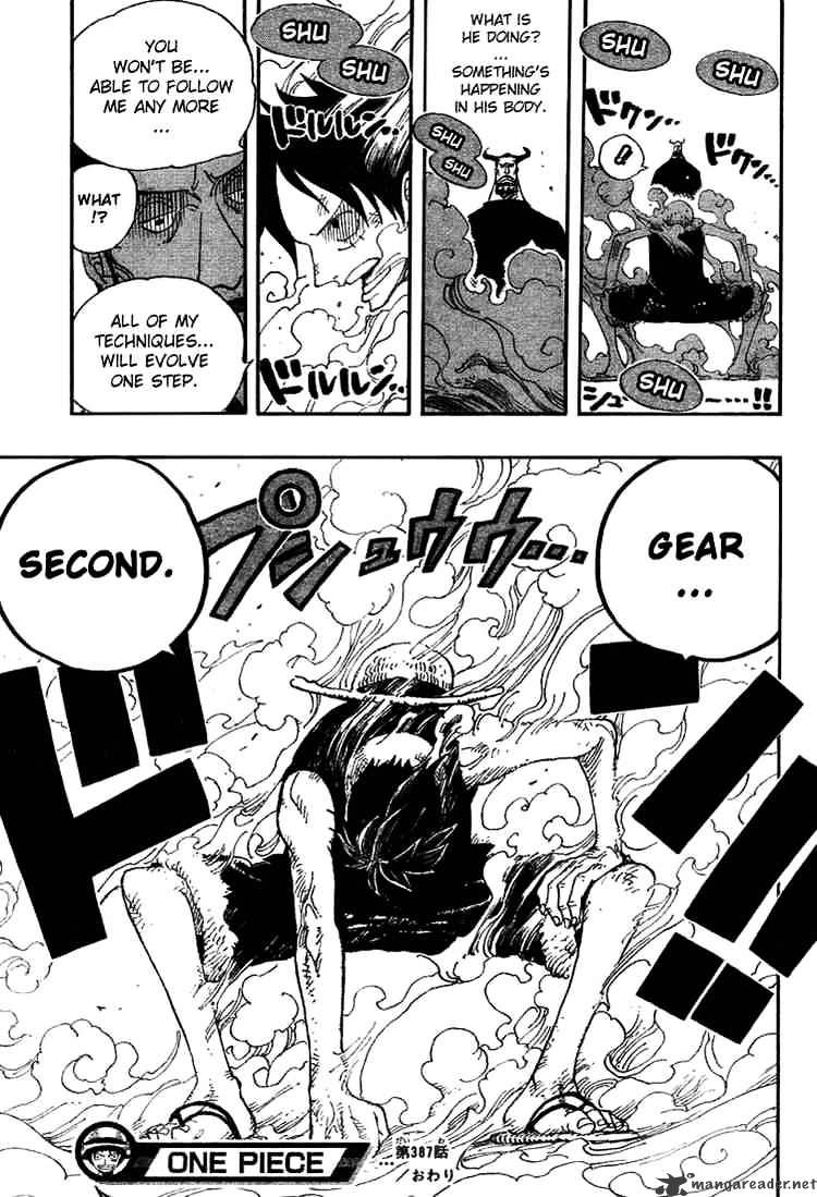 One Piece - Chapter 387 : Gear