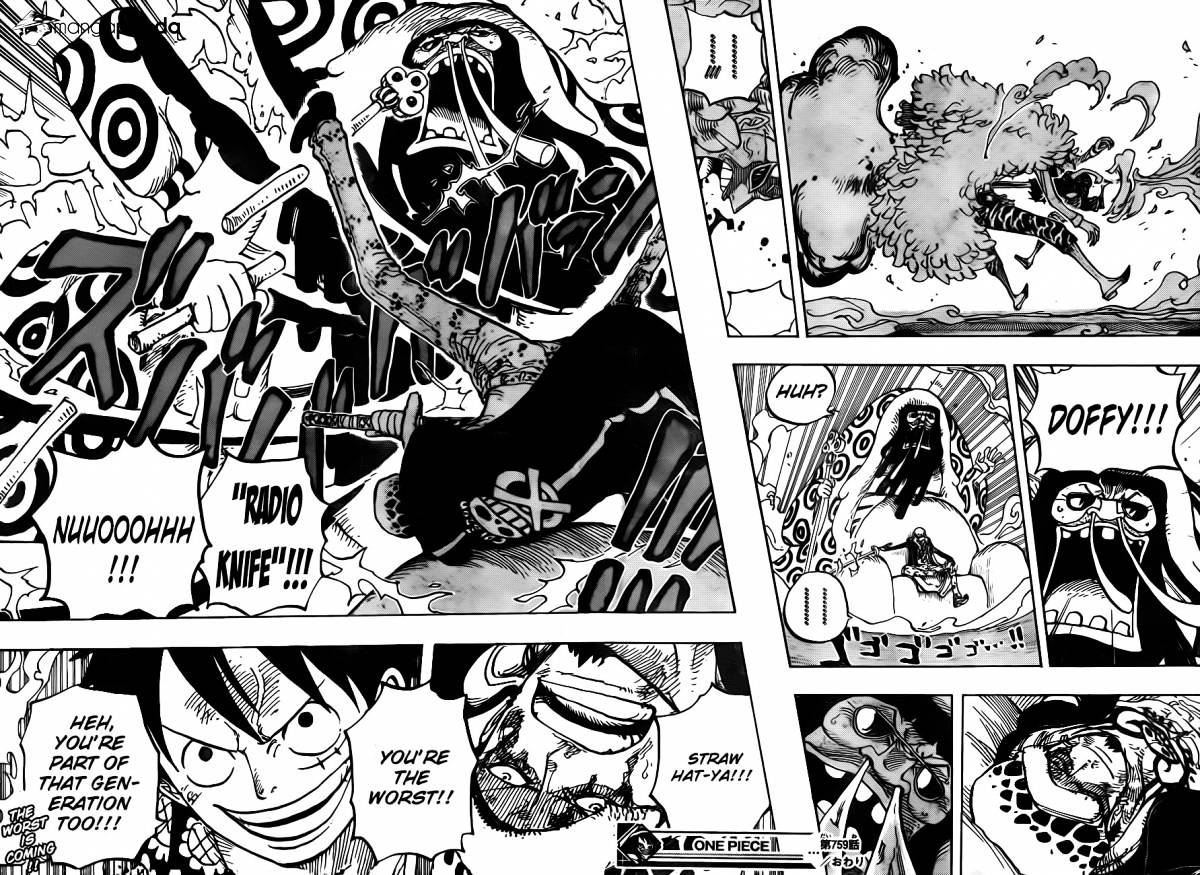 One Piece - Chapter 759 : Secret Plan