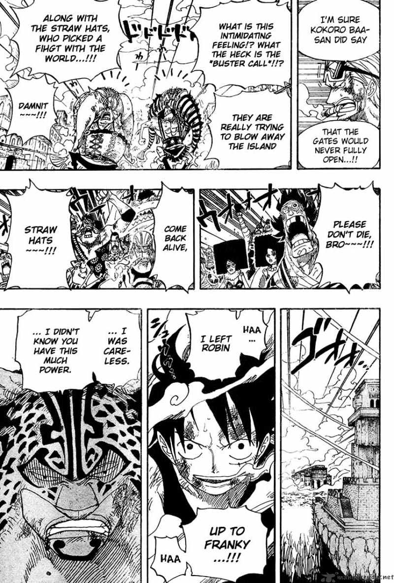 One Piece - Chapter 419 : Legend Of A Hero