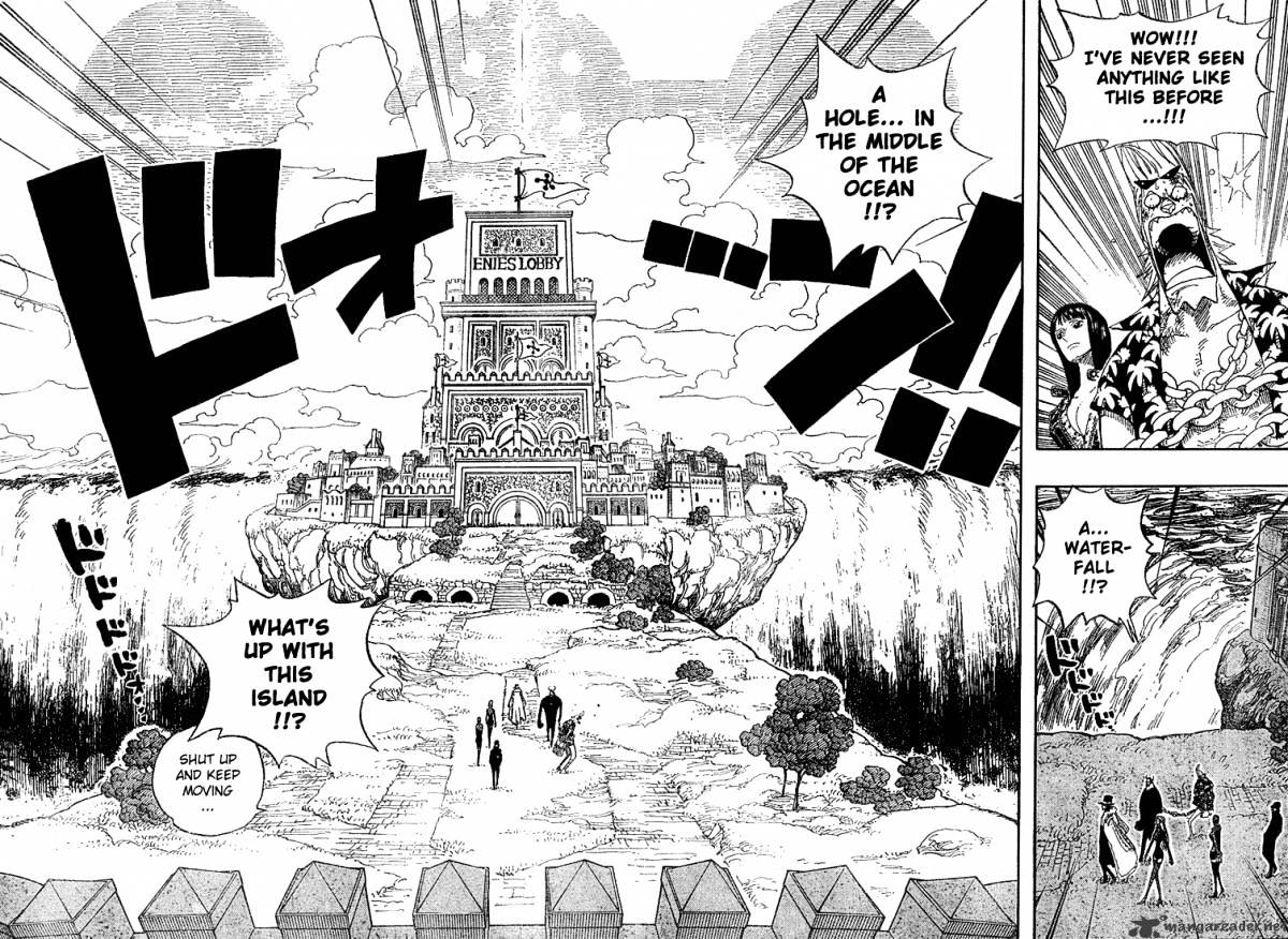 One Piece - Chapter 375 : The Super Humans Of Enies Lobby