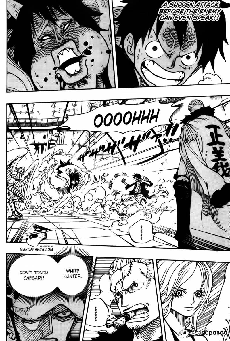 One Piece - Chapter 681 : Luffy Vs. Master