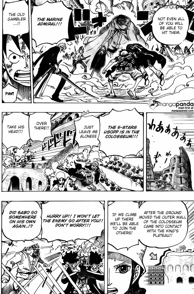 One Piece - Chapter 747 : Highest Executive Peeka