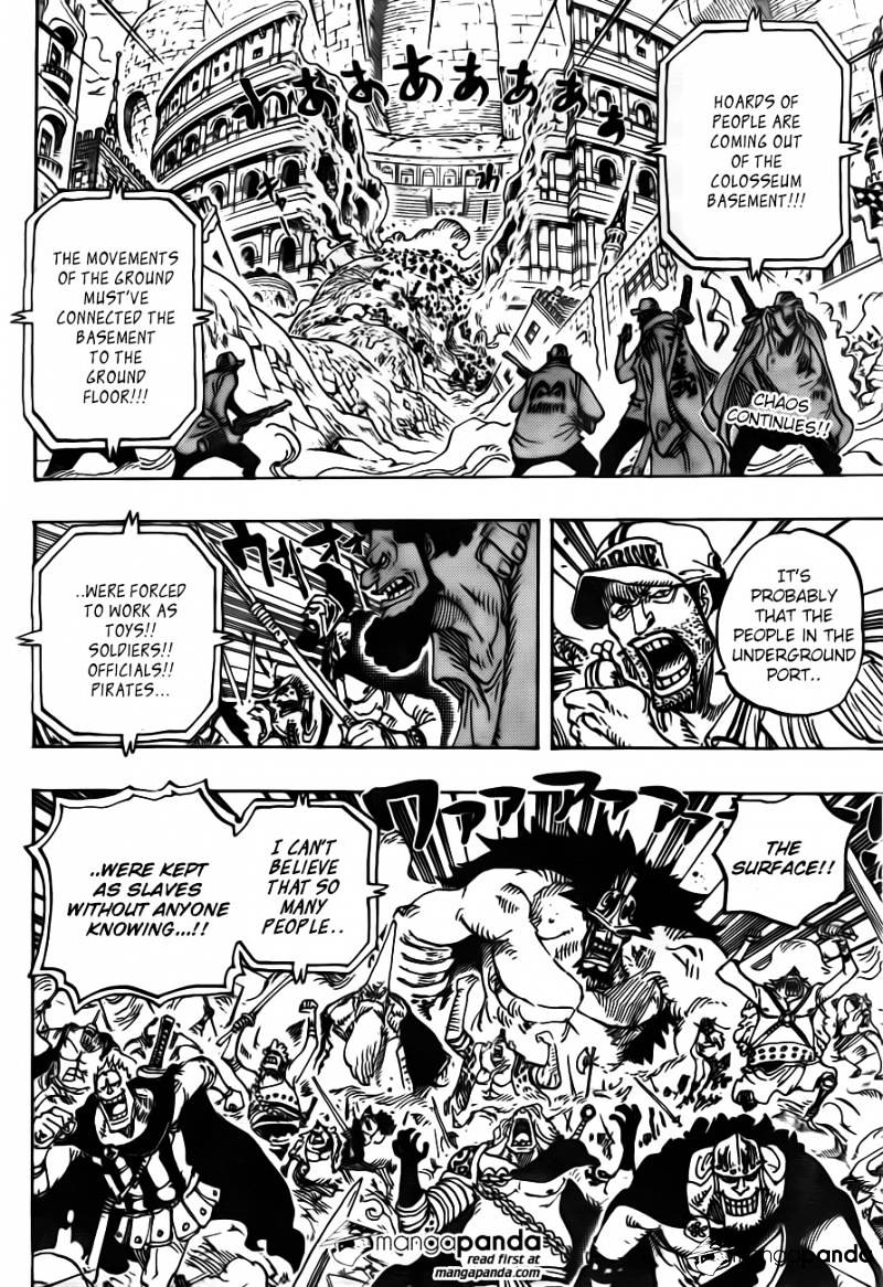 One Piece - Chapter 747 : Highest Executive Peeka