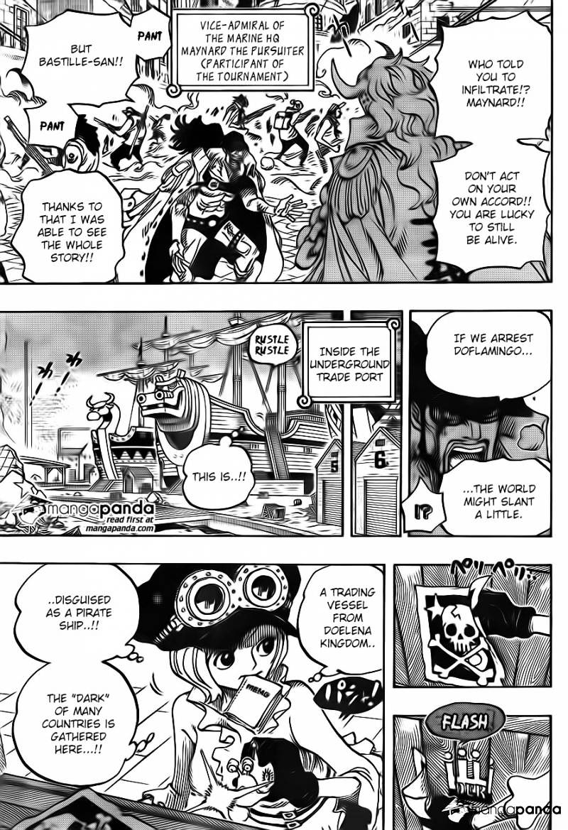 One Piece - Chapter 747 : Highest Executive Peeka