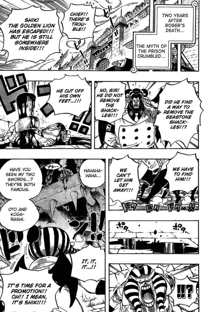 One Piece - Chapter 565.5 : Strong World (Side Story)