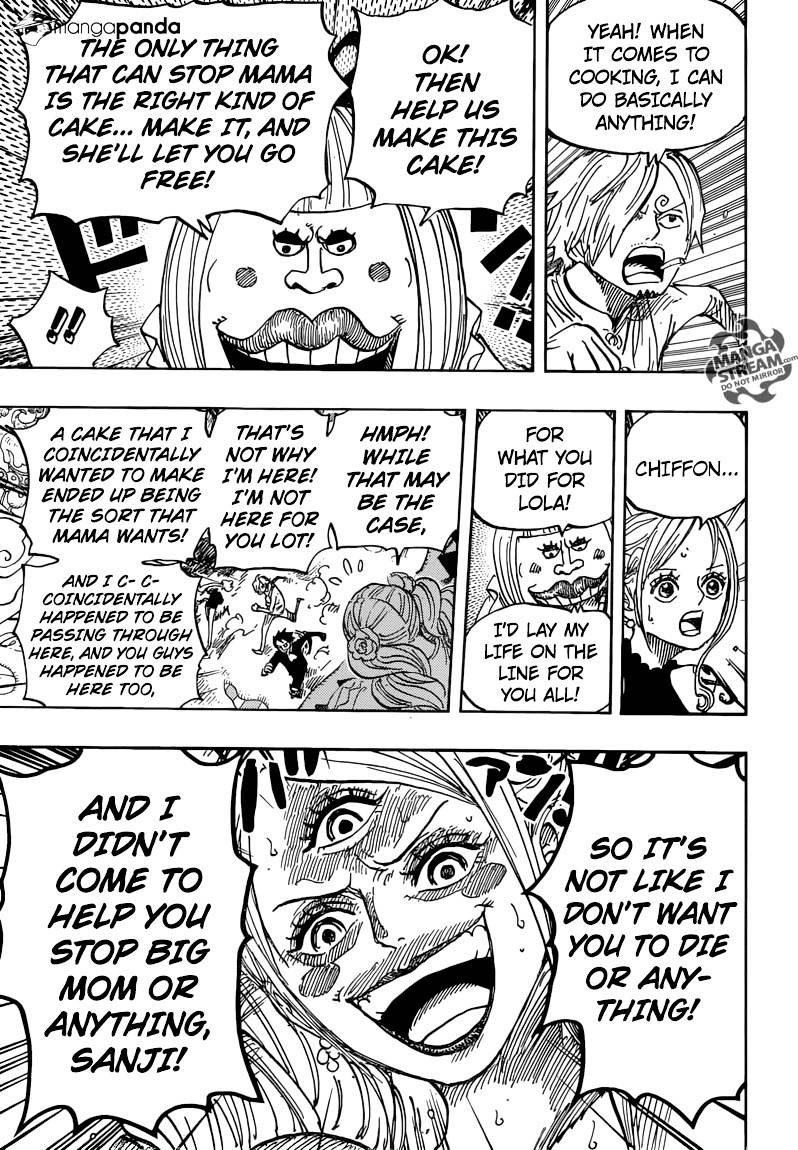 One Piece - Chapter 876 : Pudding Coincidentally Appears!