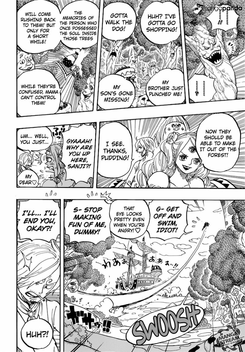 One Piece - Chapter 876 : Pudding Coincidentally Appears!