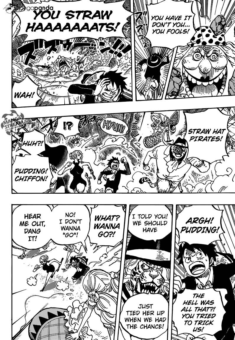 One Piece - Chapter 876 : Pudding Coincidentally Appears!