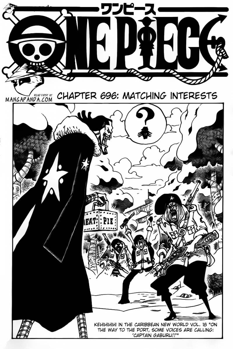 One Piece - Chapter 696 : Matching Interests