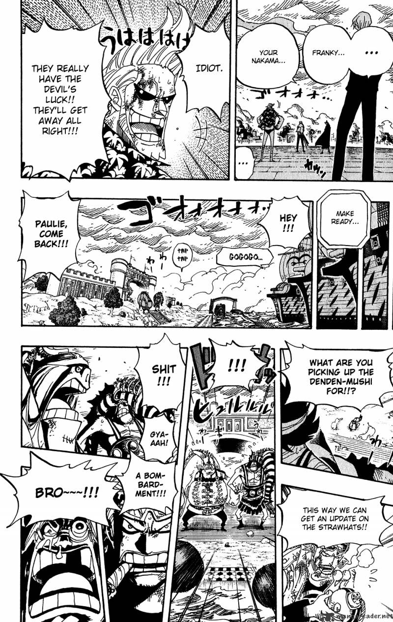 One Piece - Chapter 424 : Escape Ship