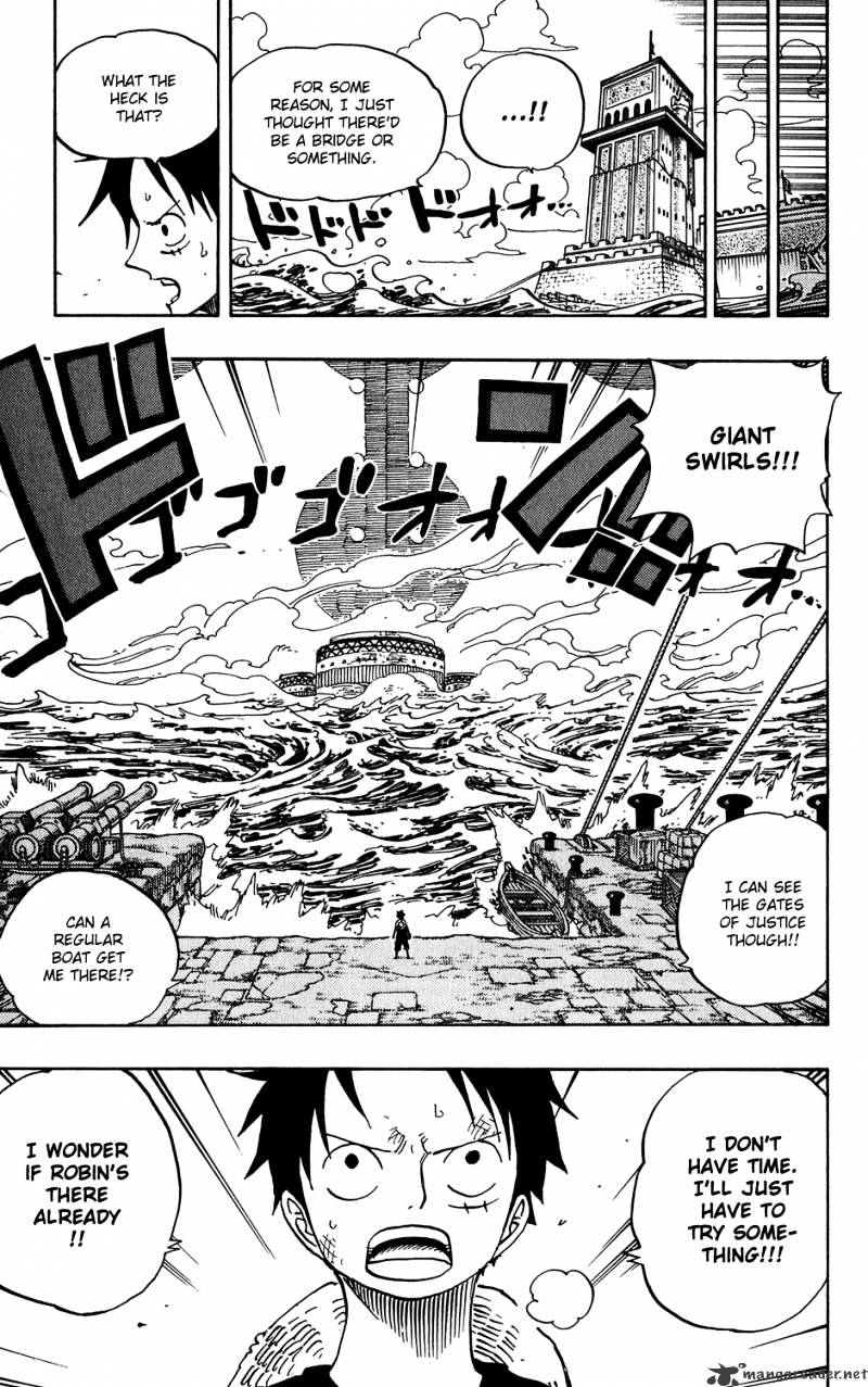 One Piece - Chapter 402 : Handcuff Number 2