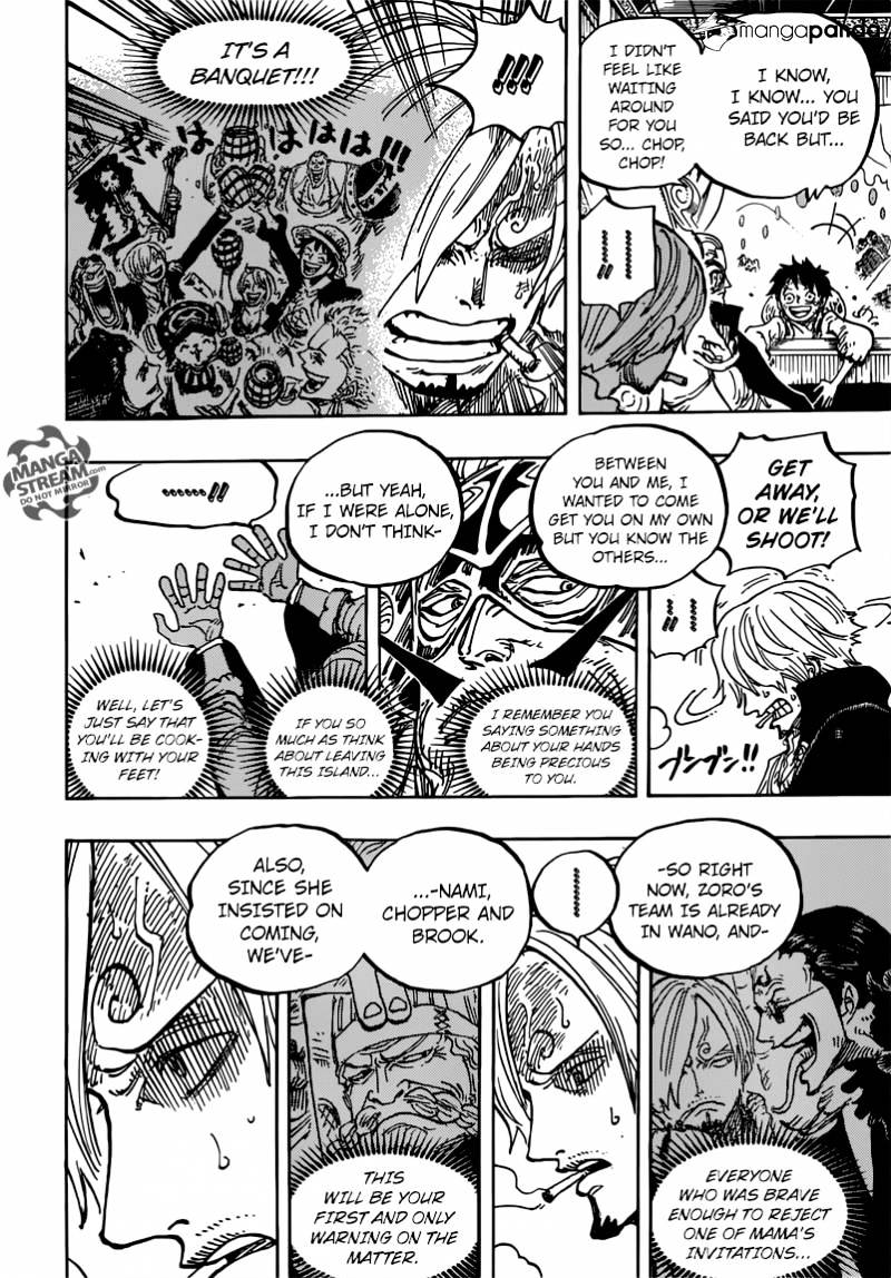 One Piece - Chapter 843 : Vinsmoke Sanji