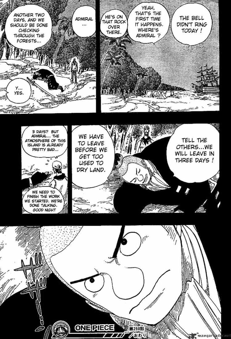 One Piece - Chapter 290 : The Light Of Cyandora