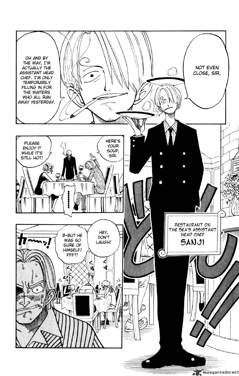 One Piece - Chapter 43 : Introduction Of Sanji