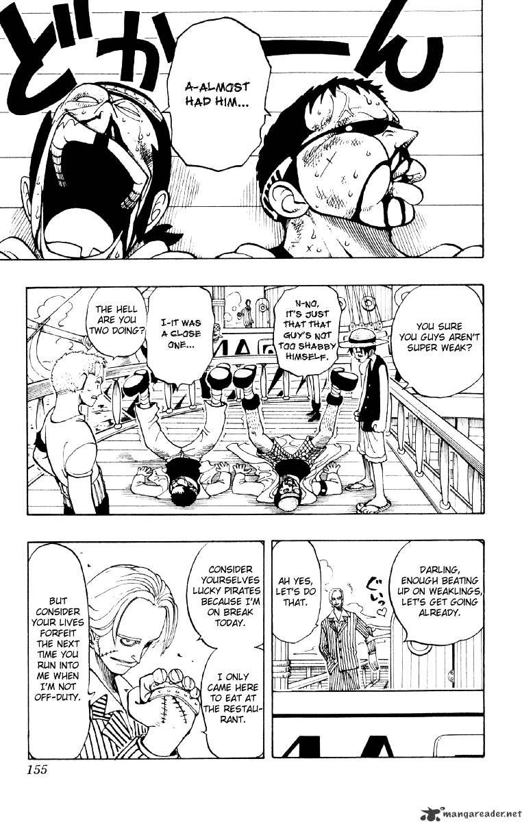 One Piece - Chapter 43 : Introduction Of Sanji