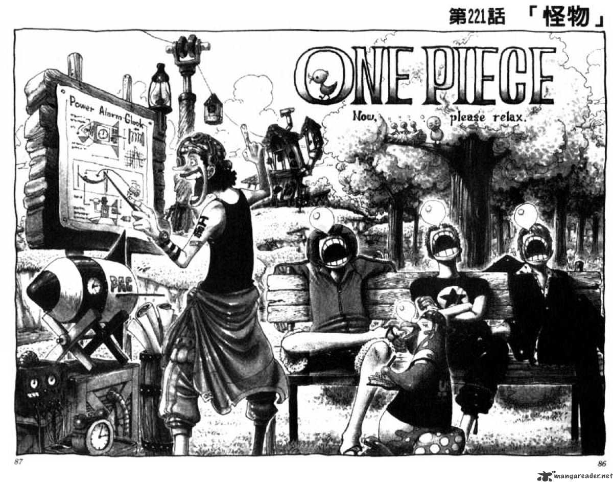 One Piece - Chapter 221 : Monster