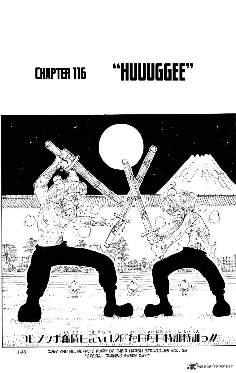 One Piece - Chapter 116 : Gigantic