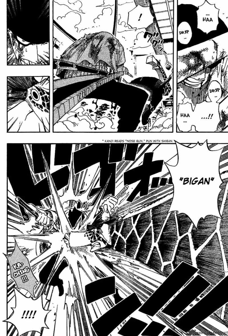 One Piece - Chapter 416 : Zoro Vs Kaku