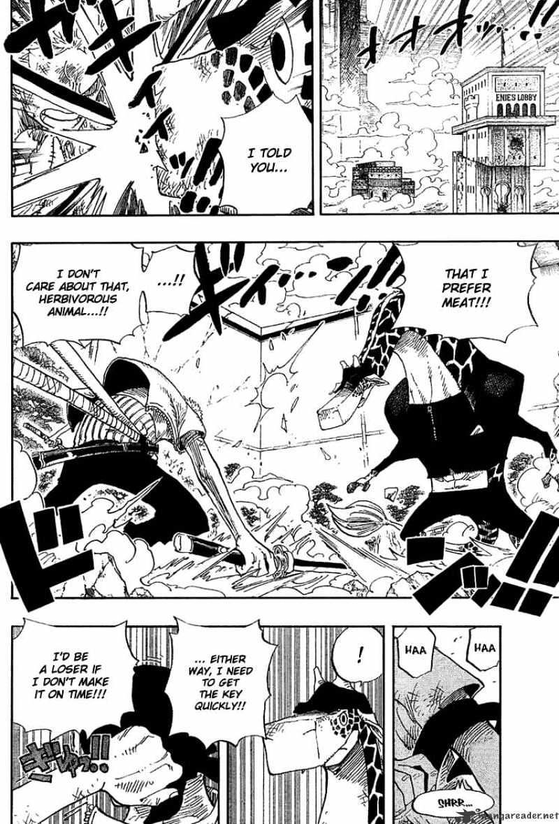 One Piece - Chapter 416 : Zoro Vs Kaku