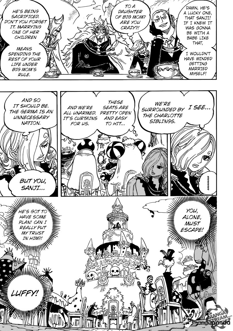 One Piece - Chapter 862 : The Consummate Thinker