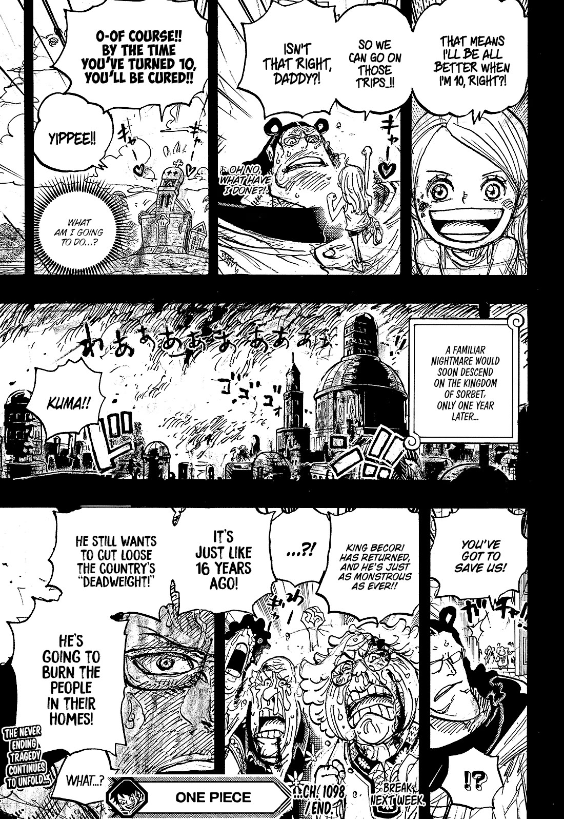 One Piece - Chapter 1098: The Birth Of Bonney