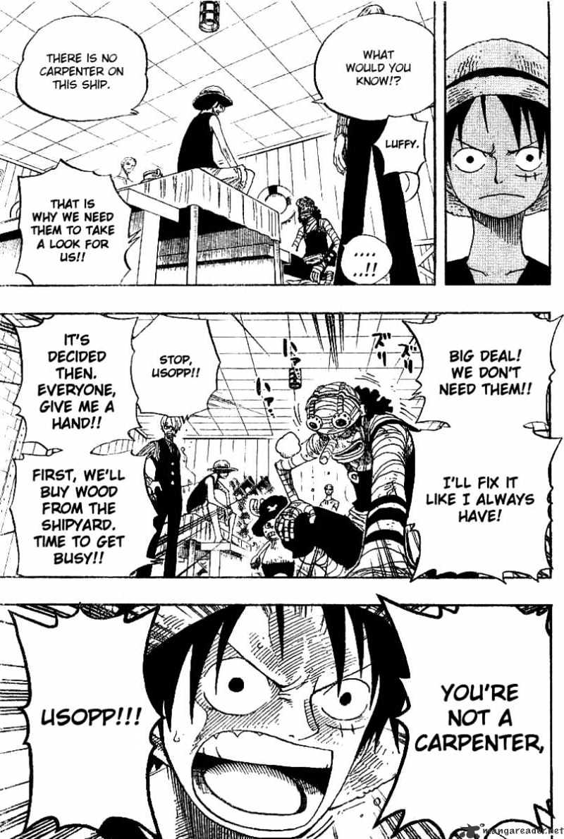 One Piece - Chapter 331 : A Great Quarrel