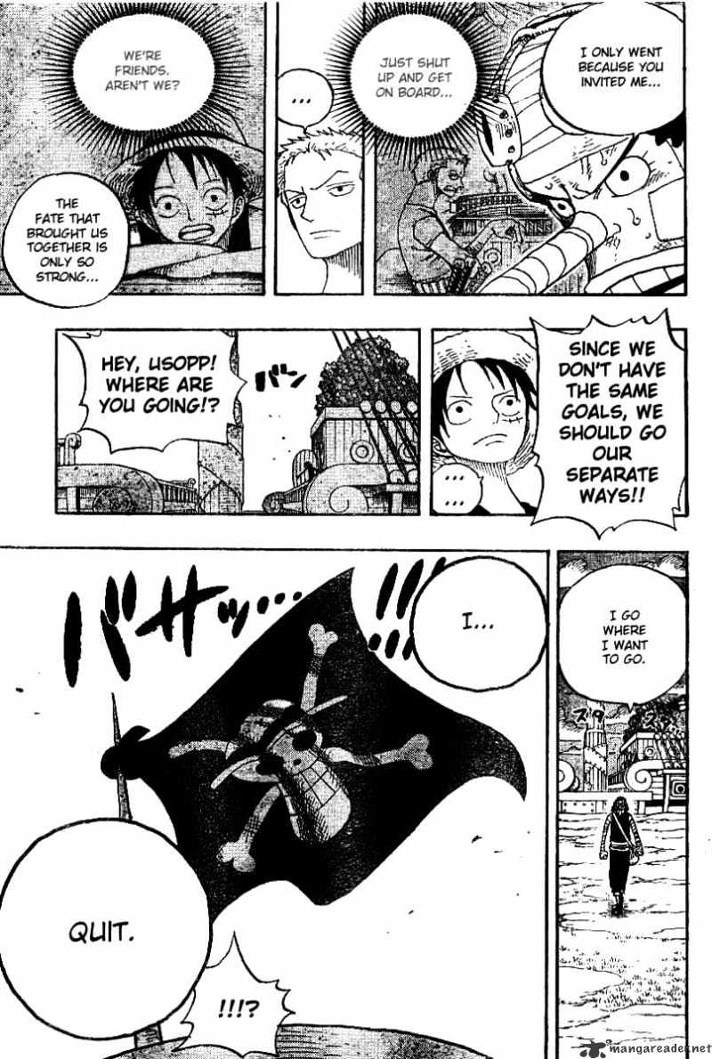 One Piece - Chapter 331 : A Great Quarrel