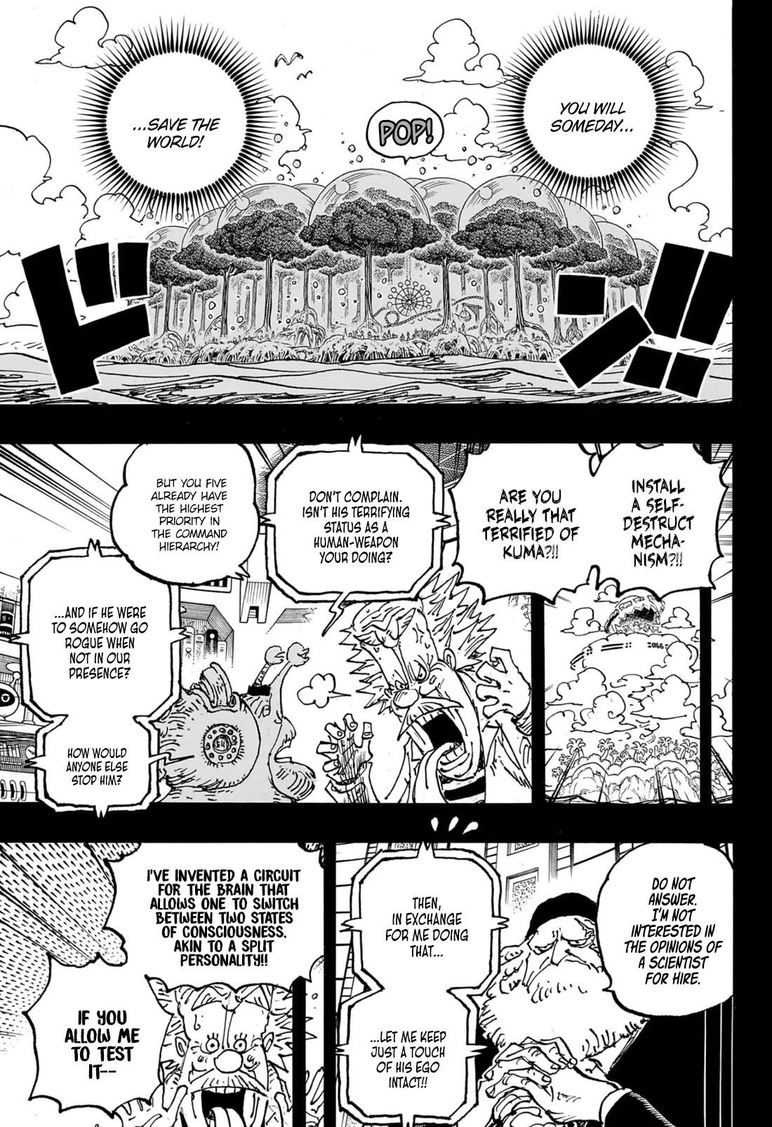 One Piece - Chapter 1102: The Life Of Kuma