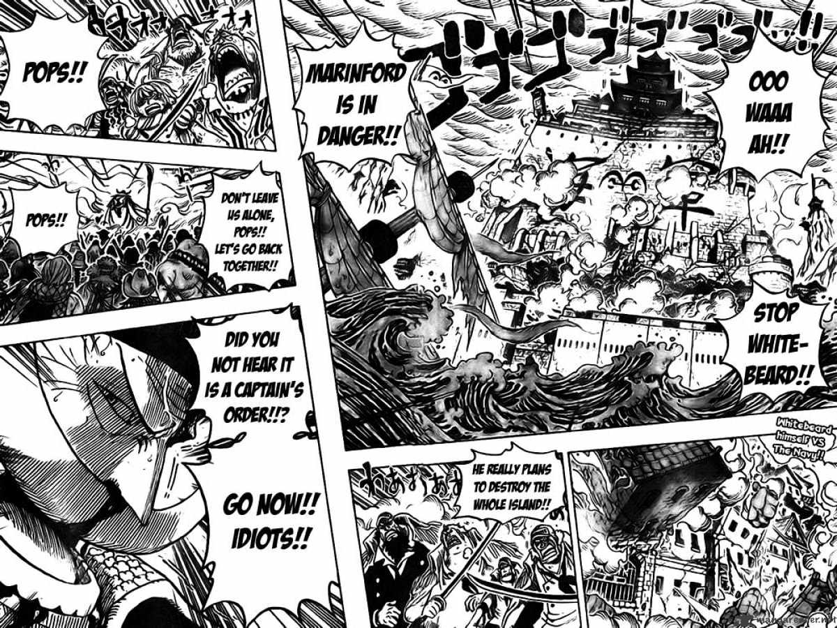 One Piece - Chapter 573 : The Current Age Is Named Whitebeard