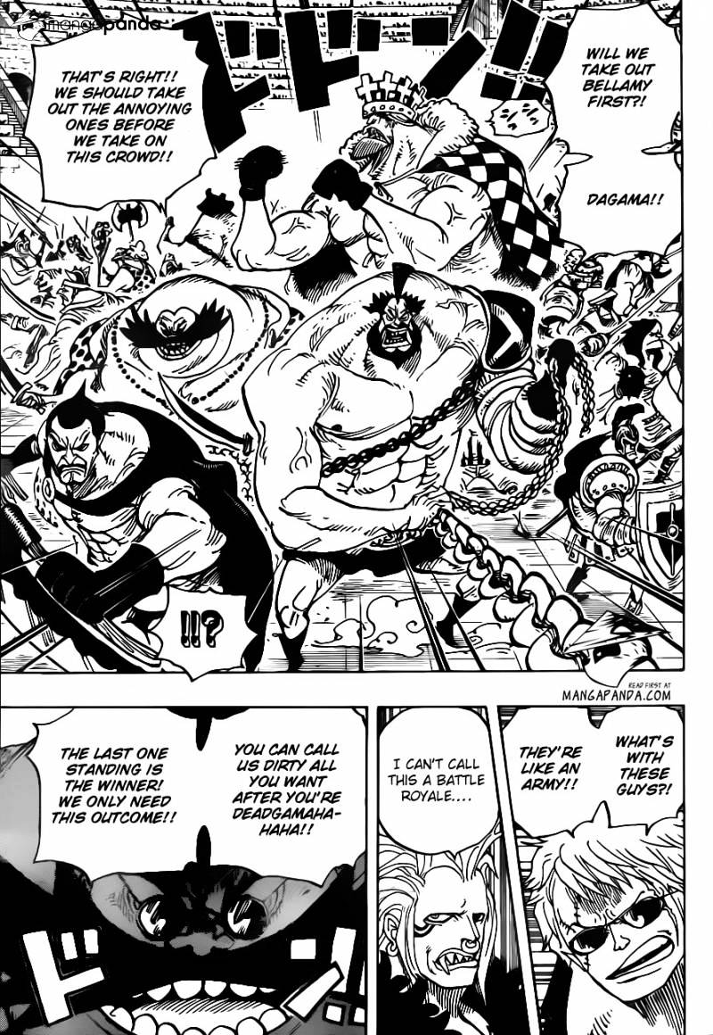 One Piece - Chapter 706 : I Won’t Laugh At You.