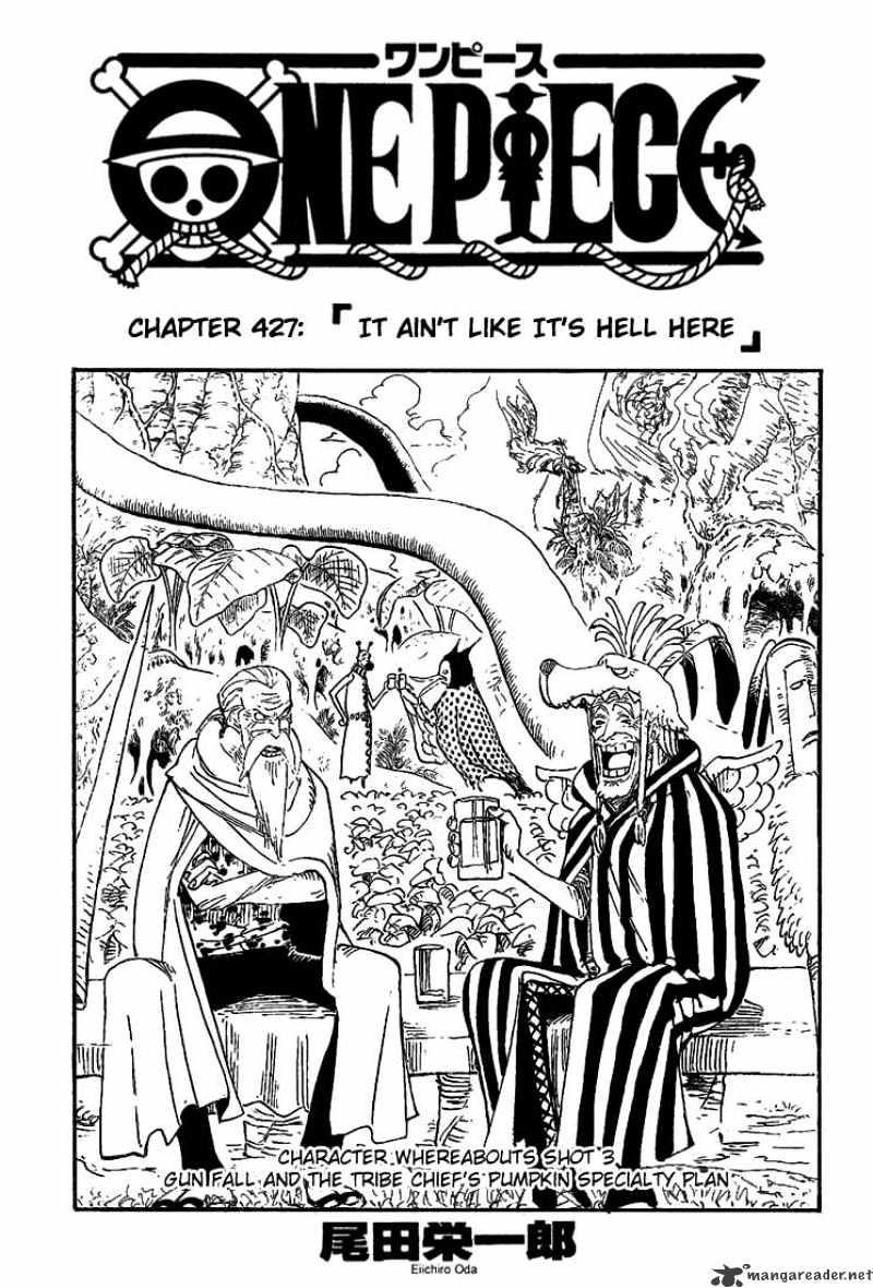 One Piece - Chapter 427 : It Ain T Like It S Hell Here