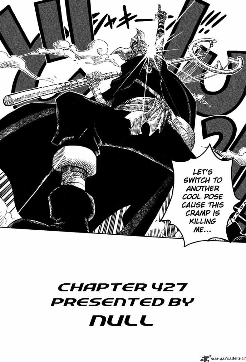 One Piece - Chapter 427 : It Ain T Like It S Hell Here