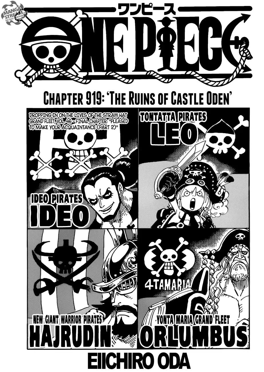 One Piece - Chapter 919