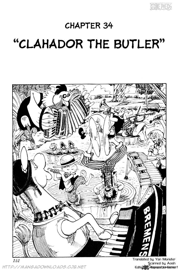 One Piece - Chapter 34 : The Caretaker Kurahadol