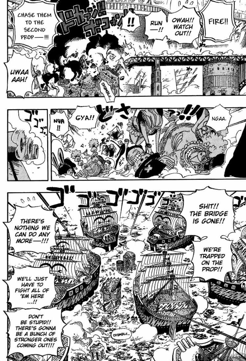 One Piece - Chapter 428 : Let S Go Back