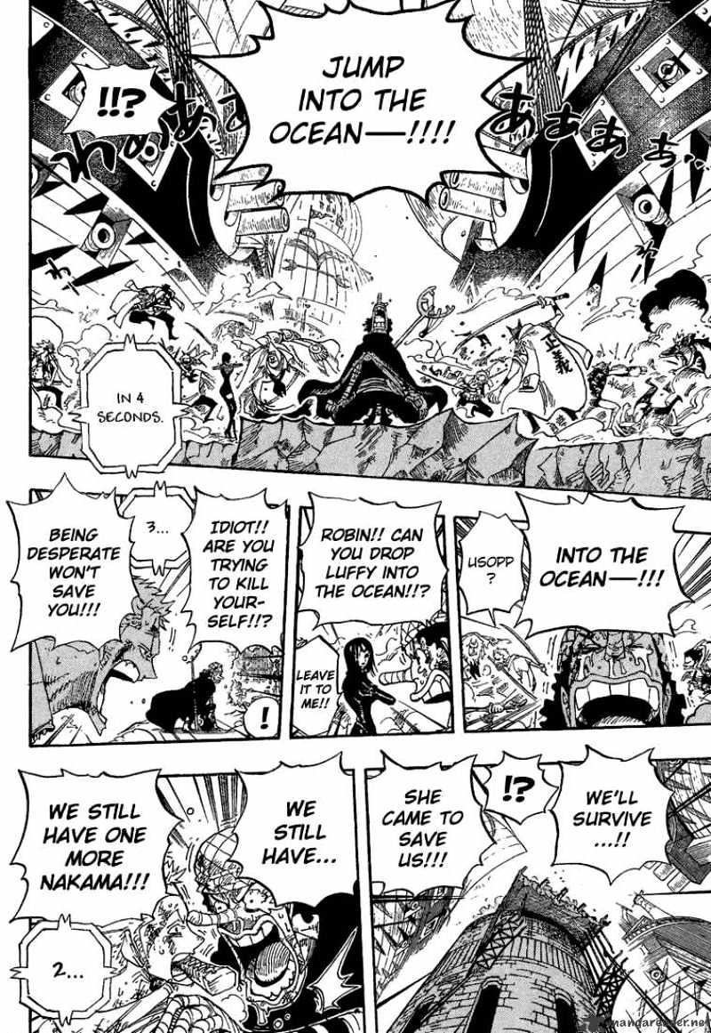 One Piece - Chapter 428 : Let S Go Back