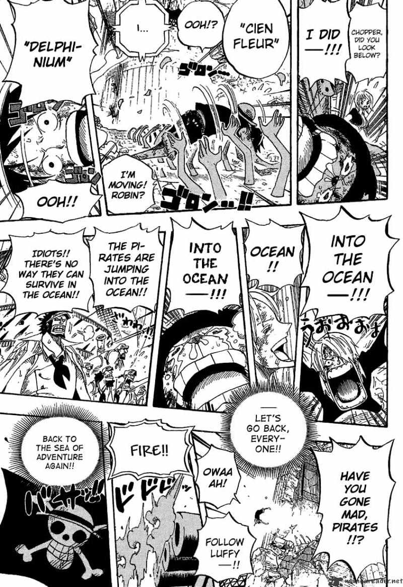 One Piece - Chapter 428 : Let S Go Back