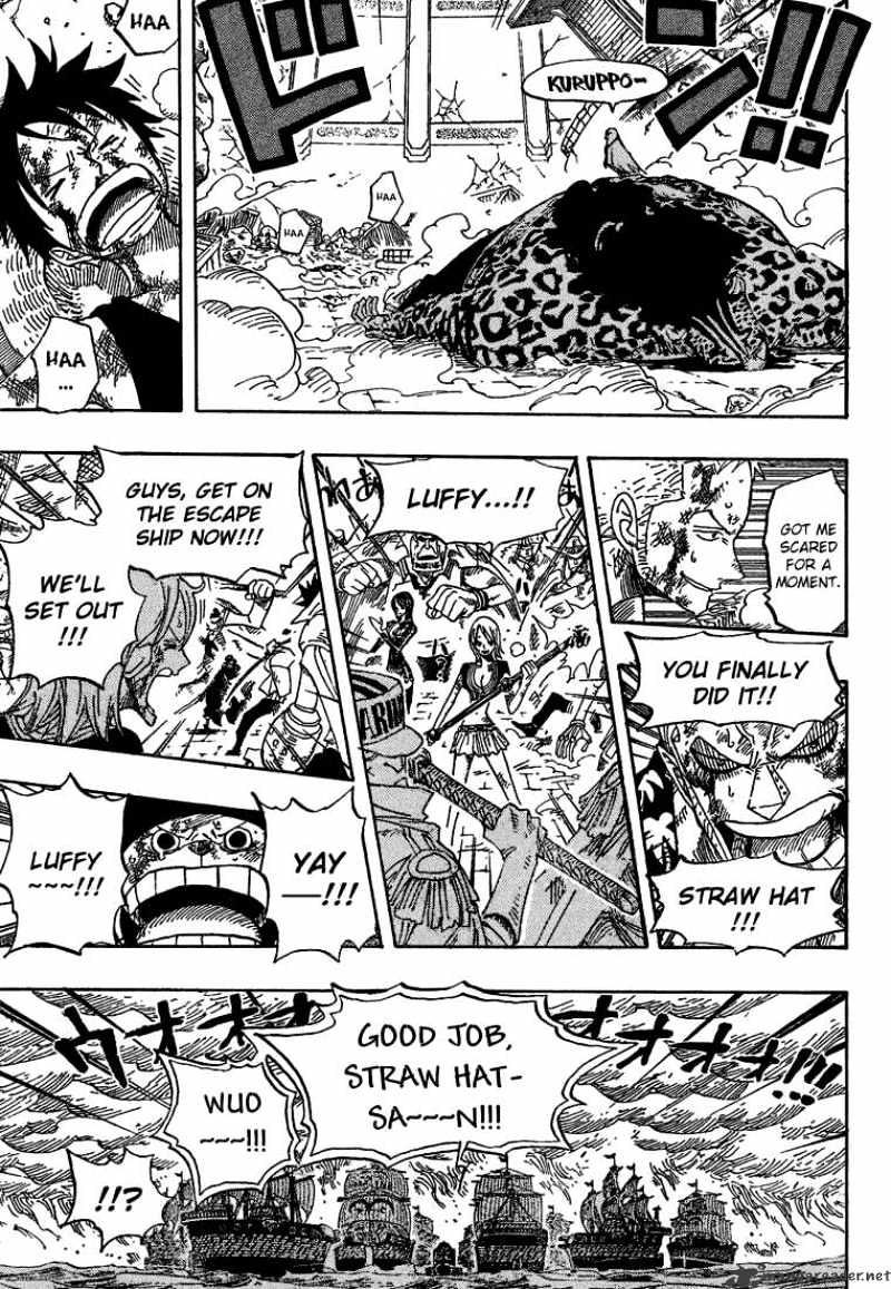 One Piece - Chapter 428 : Let S Go Back