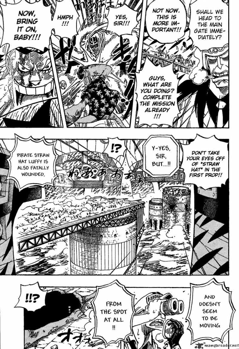 One Piece - Chapter 428 : Let S Go Back